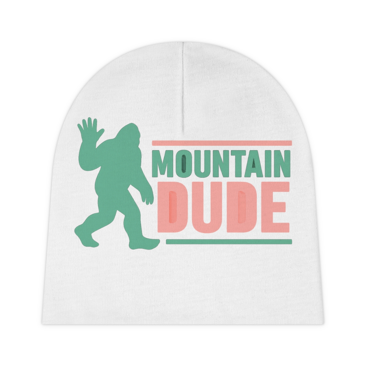Mountain Dude Beanie Hat - Cozy Adventure Essential