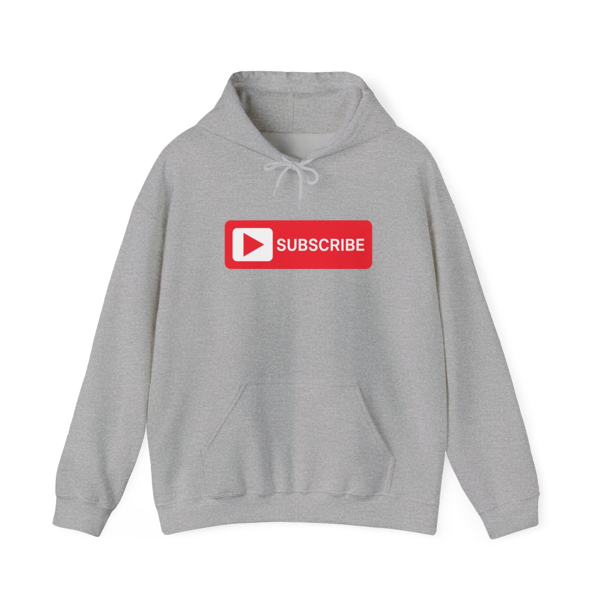 Iconic YouTube Subscribe Button Zip Hoodie
