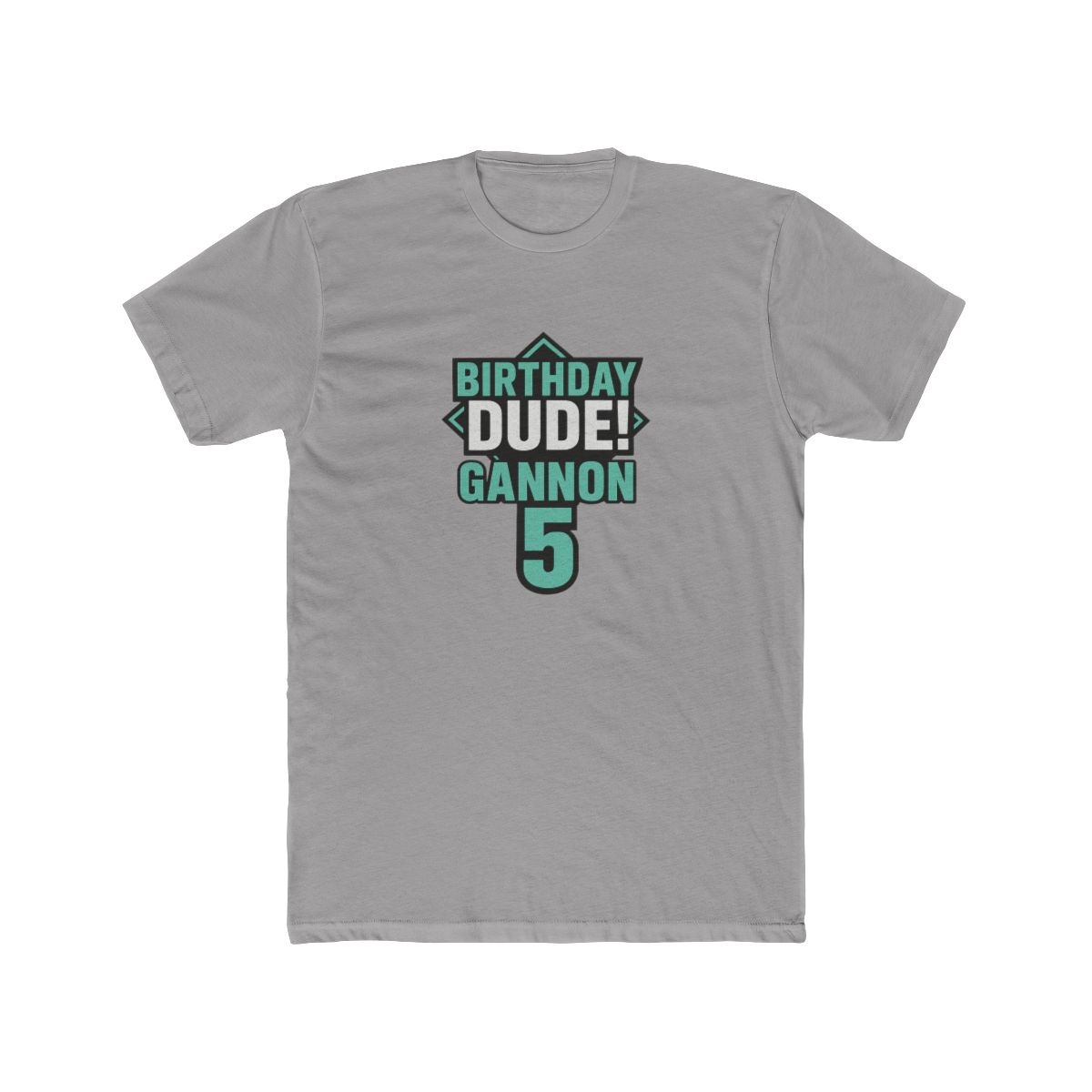 Birthday Dude Personalized T-Shirt with Name & Age