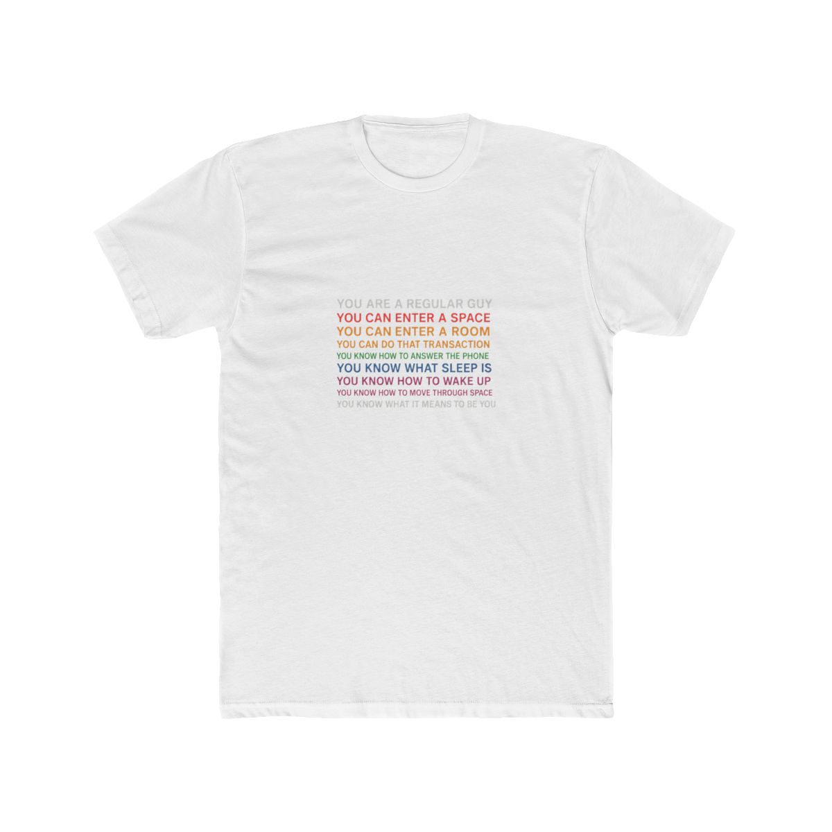Funny Regular Guy Sleeve T-Shirt