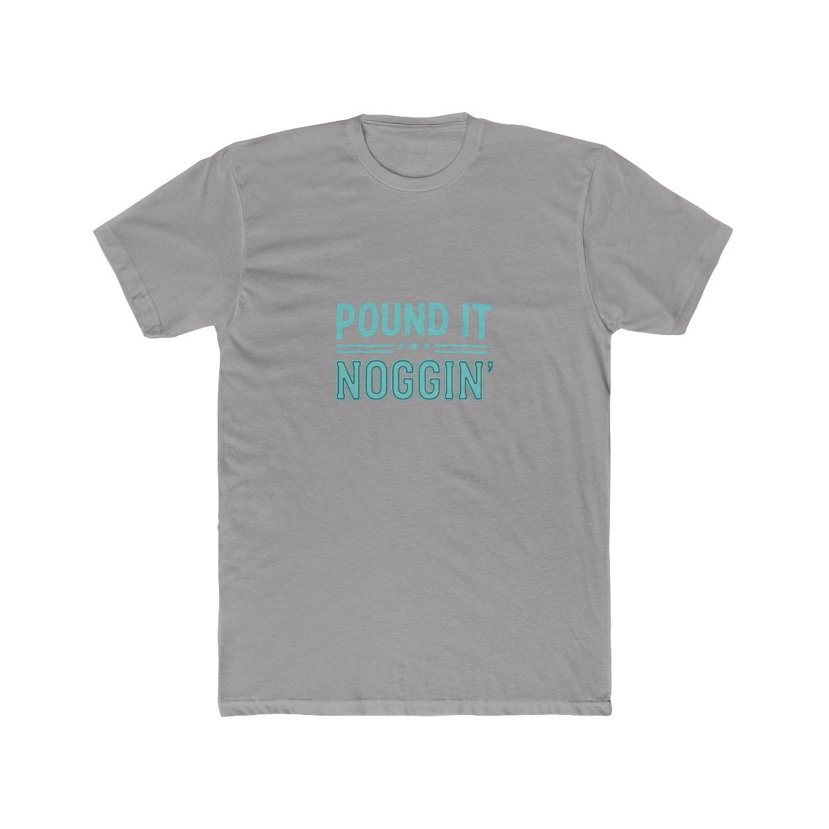 Pound It Noggin Dude Funny Head Bump T-Shirt