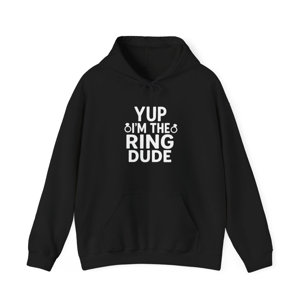 Yup I'm The Ring Dude Best Man Bachelor Party Hoodie