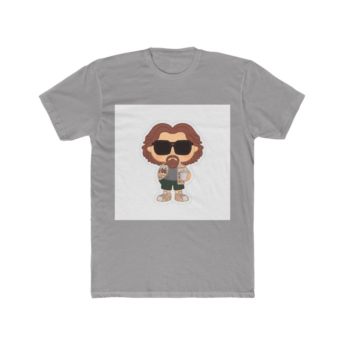 Chill Bearded Coffee Hipster Cartoon T-Shirt