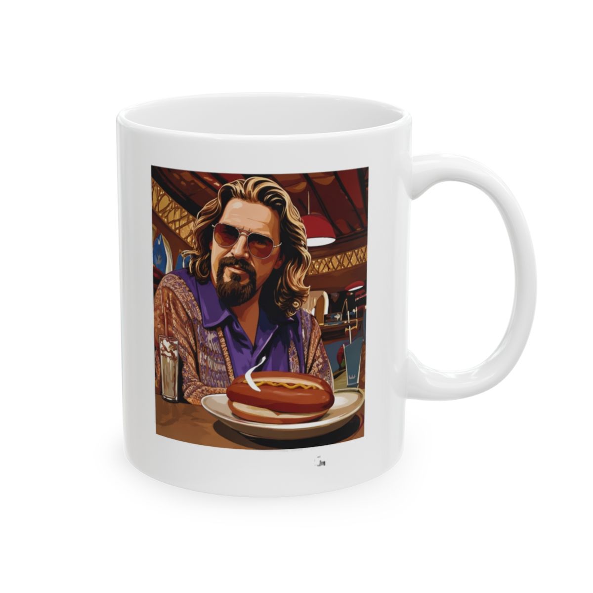 Big Lebowski 'Your Opinion, Man' Iconic Quote Mug