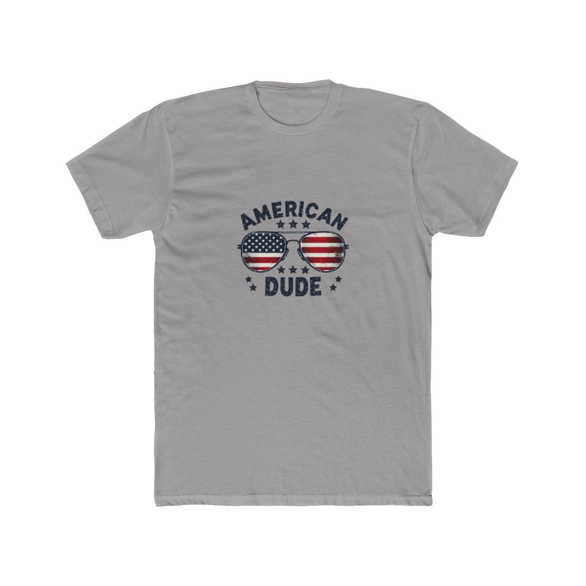 America Dude Patriotic Ringer T Shirt