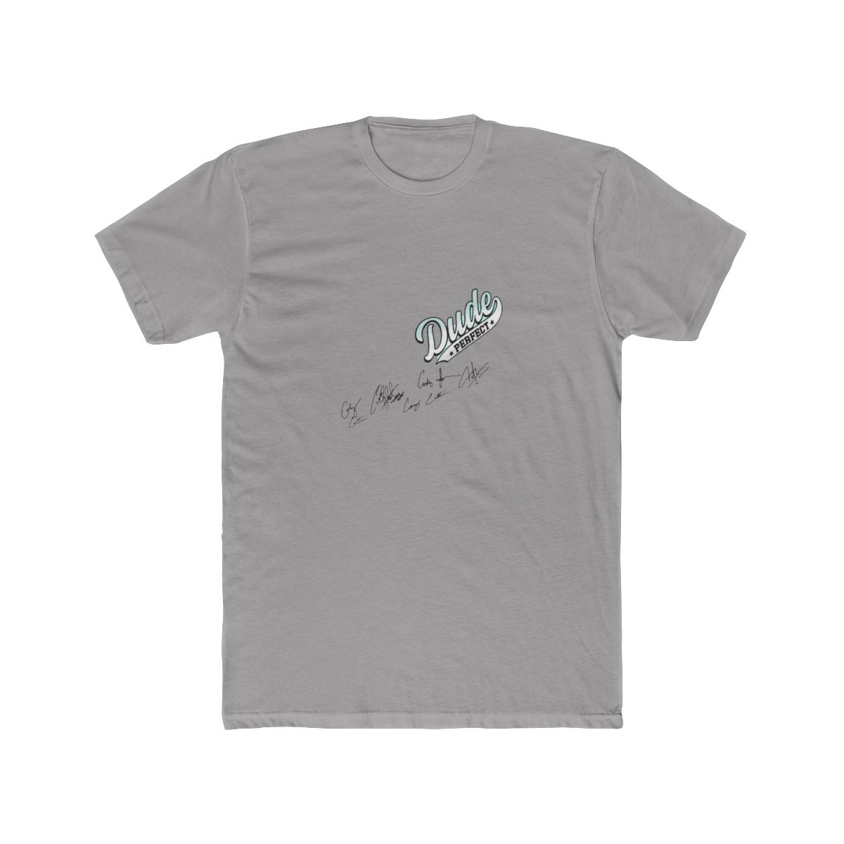 LIMITED: Dude Perfect Collectible Bat - Laser Signed T-Shirt